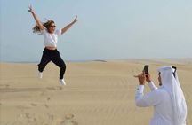 Half Day Desert Safari || Sand Boarding || Camel Ride || Inland Sea Visit ||