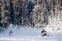 Guided Fairbanks Snowmobile Tour