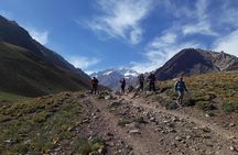 Trekking to Confluencia, Aconcagua first base camp