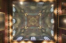 Louvre museum with small group