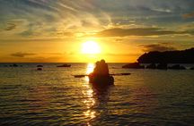 Beautiful sunset kayak tour in Okinawa