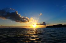 Beautiful sunset kayak tour in Okinawa