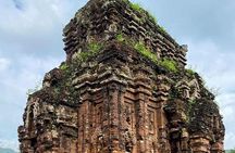 My Son Holyland , Marble Moutain,Hoi An Walking Tour with Night Market,Boat Ride