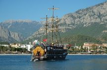 Kemer Pirate Boat Trip with Free Transfer from Antalya