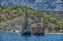 Kemer Pirate Boat Trip with Free Transfer from Antalya