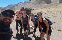 Trekking to Confluencia, Aconcagua first base camp