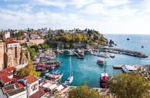 Antalya: City Tour with Boat Trip, Old Town & Waterfalls