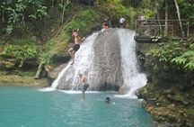 Blue Hole and Secret Falls Day Trip plus Shopping from Montego Bay Hotels