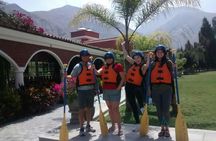 Lunahuana: Rafting, Canopy & Winery Tour from Lima