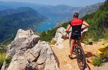 Bike tour - Downhill from Njegos Mausoleum to Kotor bay