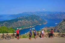 Bike tour - Downhill from Njegos Mausoleum to Kotor bay