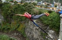 Jumping the Bridge - Bungge Jumpng - Swing Jumping 100m. Tall