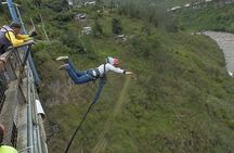 Jumping the Bridge - Bungge Jumpng - Swing Jumping 100m. Tall