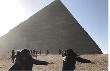 Giza pyramids and The Grand Museum From Cairo Hotels&Airport
