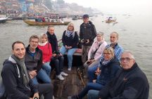 Morning Boat with old part of city