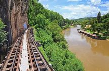 BANGKOK-Kanchanaburi: River Kwai-Death Railway-Train Trip-Lunch