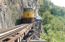 BANGKOK-Kanchanaburi: River Kwai-Death Railway-Train Trip-Lunch