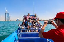 Dubai Speedboat Tour, Marina, Atlantis, Palm & Burj Al Arab