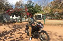 Raneh waterfall Khajuraho (motorcycle tour)