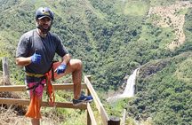 Highest Zipline and Giant Waterfall Private Tour from Medellin