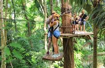 Best Ziplines Adventure 30 platforms with free transfer 
