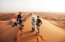 Morning Desert Safari with Quad Bike, Camel Ride & Sandboarding