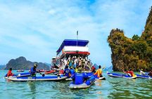 Twilight Sea Canoe by Phang Nga Bay