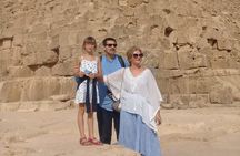 Full day private tour Pyramids, camel ride and VIP lunch included