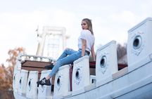 Private Abandoned Theme Park Photo Shoot in Seoul with a Photographer