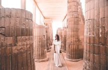 10 Hours Cairo Layover Tours Visit Giza Pyramids and Egyptian Museum and Bazaar