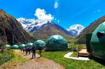 Salkantay Trek 4 Days to Machu Picchu by Glamping Sky Lodge Dome