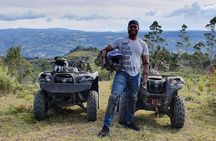 Stunning ATV 1hr + awesome PARAGLIDING over giant waterfalls from MEDELLIN