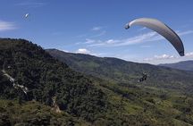 Stunning ATV 1hr + awesome PARAGLIDING over giant waterfalls from MEDELLIN