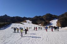 Huaibei Ski and Mutianyu Great Wall Day Trip with English Speaking Driver