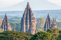 Yogyakarta: Borobudur Climb-up, Mount Merapi & Prambanan Day Trip