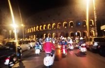 Vespa Tour with driver Rome By Night 3 hours