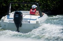 Speedboat and snorkel tour: Single Passenger Boat