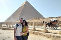 Giza Pyramids and Sphinx: Half-Day Private Tour Including Lunch with Camel Ride