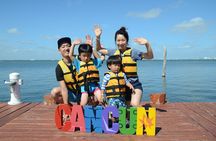 Cancun speedboat and snorkel tour: shared speedboat