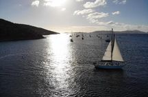 Group Sunset Sail St. John