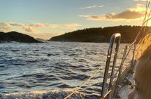 Group Sunset Sail St. John