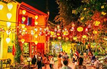 Hoi An City Tour–Boat Ride–Release Flower Lantern on river
