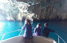 Boat tour to Lady of the Rock , Submarine base & Blue Cave swim