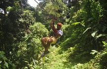 Zip Line, Rappel, Hiking La Carpintera Tour in San Jose