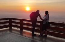 A must: Serene Sunrise, temple at dawn to beat the crowd & Alms to monks 