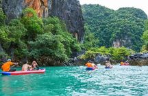 Twilight Sea Canoe by Phang Nga Bay
