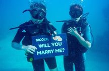 Underwater Marriage Proposal