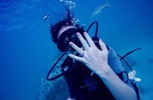 Underwater Marriage Proposal