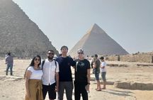 Giza Pyramids, Sphinx, Saqqara, Dahshur with Lunch and Camel Ride