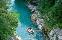 Rafting experience on Soča river from Ljubljana